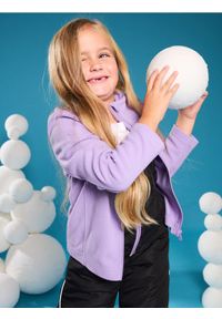 Sinsay - Polar na zamek - fioletowy. Kolor: fioletowy. Materiał: polar #1