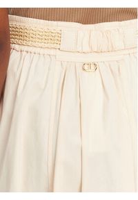 TwinSet - TWINSET Spódnica trapezowa 251TT202J Écru Regular Fit. Materiał: bawełna #5