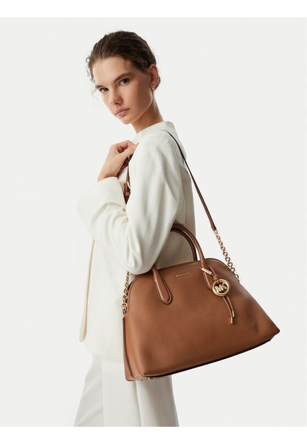 MICHAEL Michael Kors Torebka 30T6GX4S7L Brązowy. Kolor: brązowy. Materiał: skórzane