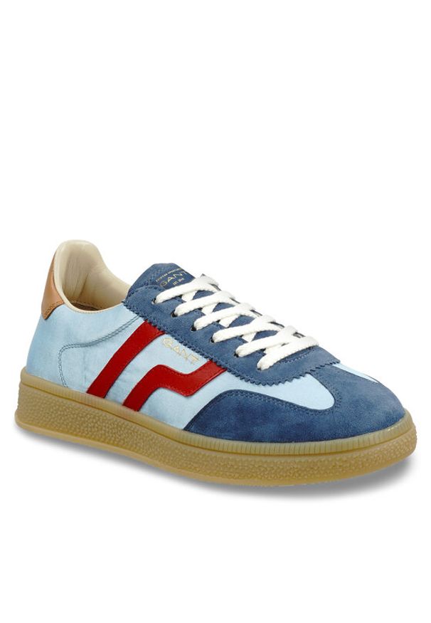 GANT - Gant Sneakersy Cuzima Sneaker 28533478 Niebieski. Kolor: niebieski. Materiał: welur, skóra