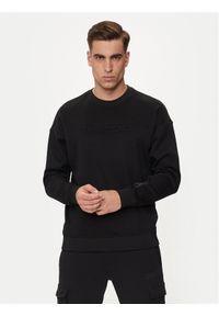 Guess Bluza Sheen Z4YQ06 KC3D2 Czarny Regular Fit. Kolor: czarny. Materiał: syntetyk