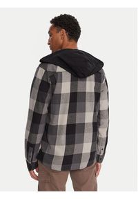 DC Bluza Ruckus Hoodie ADYWT03104 Czarny Regular Fit. Kolor: czarny. Materiał: bawełna