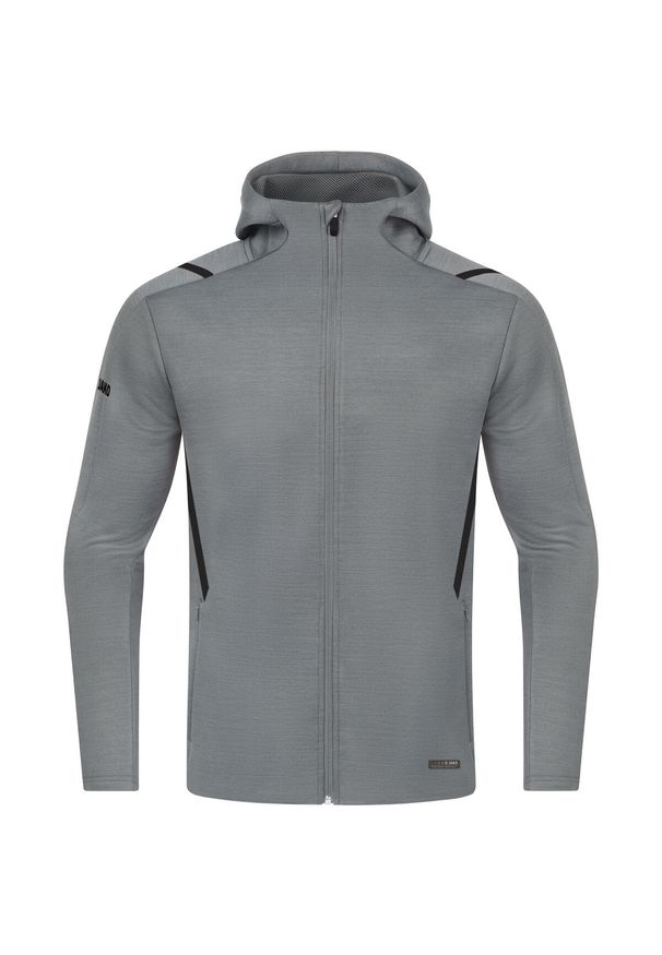 Bluza dresowa z kapturem Jako Challenge. Okazja: na co dzień. Typ kołnierza: kaptur. Kolor: wielokolorowy, szary, czarny. Materiał: dresówka. Styl: casual, sportowy