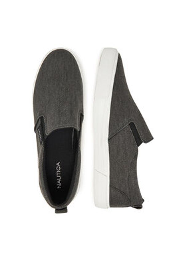 Nautica Tenisówki MSS20515-01 Szary. Kolor: szary. Materiał: materiał