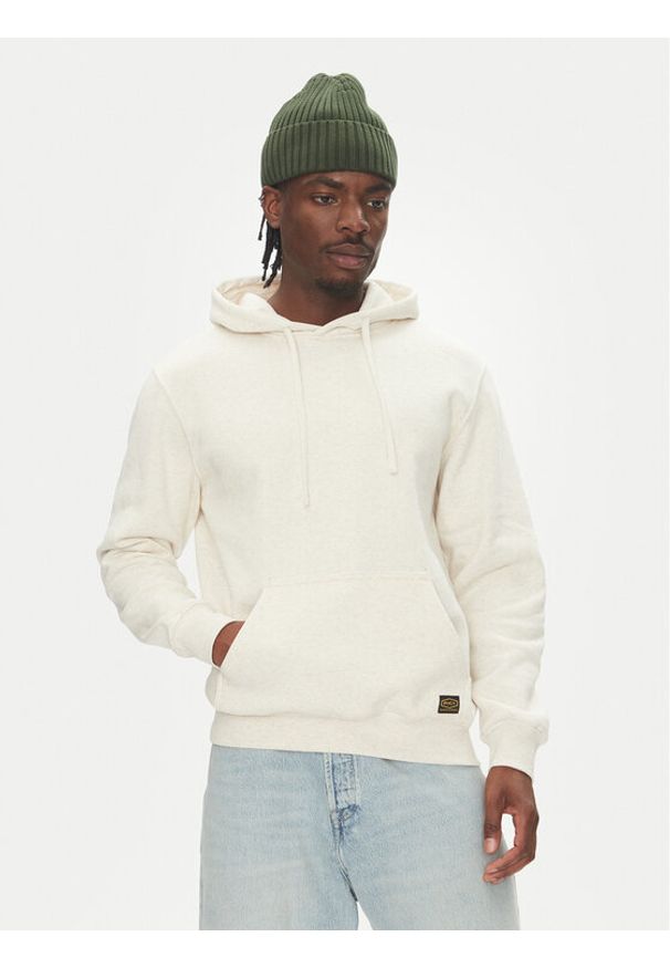 RVCA Bluza AVYFT00346 Beżowy Regular Fit. Kolor: beżowy. Materiał: bawełna