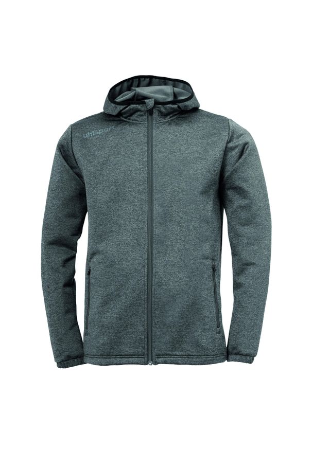 UHLSPORT - Kurtka Uhlsport Essential Fleece. Kolor: szary, brązowy, wielokolorowy. Materiał: polar. Sport: piłka nożna