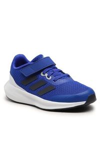 Adidas - adidas Sneakersy Runfalcon 3.0 Sport Running Elastic Lace Top Strap Shoes HP5871 Niebieski. Kolor: niebieski. Materiał: materiał, mesh. Sport: bieganie #5