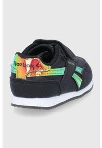 Reebok Classic Buty dziecięce G57521 kolor czarny. Nosek buta: okrągły. Zapięcie: sznurówki. Kolor: czarny. Materiał: guma. Model: Reebok Classic #4