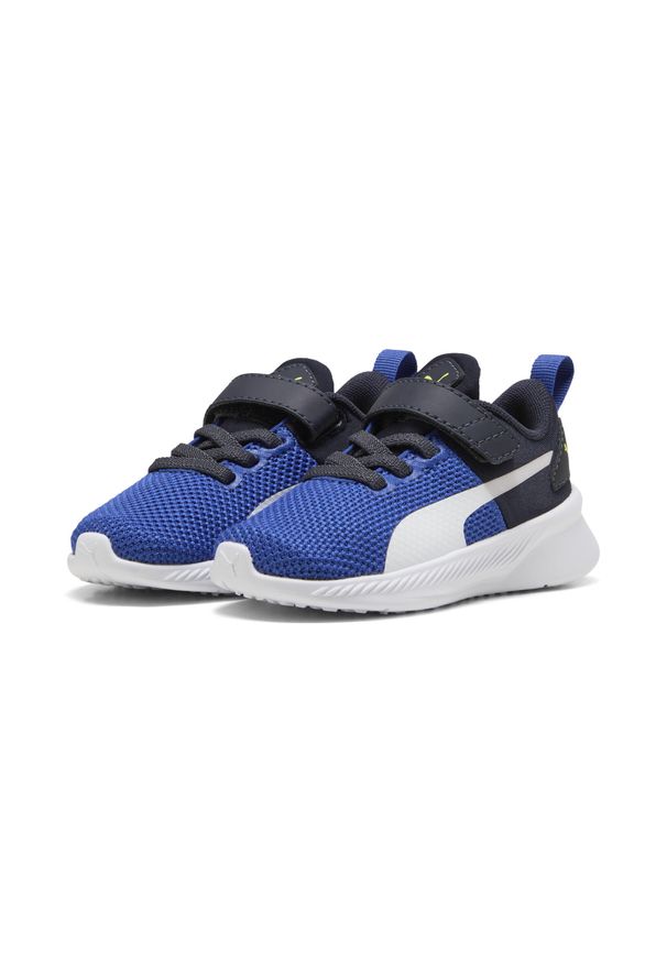 Puma - Dziecięce buty sportowe Flyer Runner PUMA Vivid Blue New Navy White. Okazja: na co dzień. Kolor: niebieski, wielokolorowy, biały. Sport: bieganie