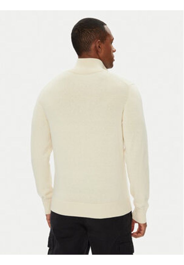 BOSS Kardigan Kanozip_S 50543692 Żółty Regular Fit. Kolor: żółty. Materiał: bawełna