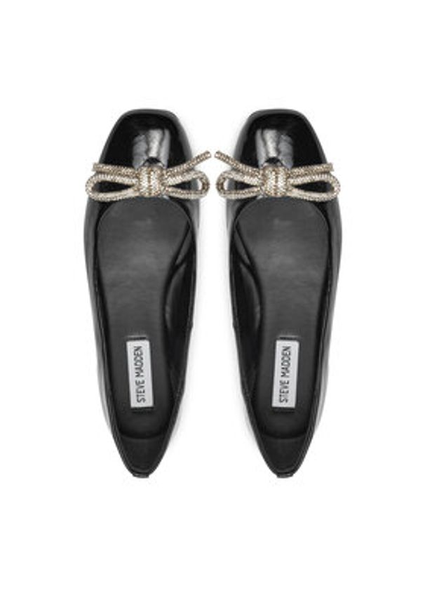 Steve Madden Baleriny Nilsa SM11003517 Czarny. Kolor: czarny. Materiał: skóra