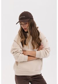 BLUZA RITA PIASKOWA S - Flawless. Okazja: na co dzień, na spacer. Materiał: skóra, dresówka, jeans, bawełna. Długość: długie. Sezon: zima, lato. Styl: casual #1