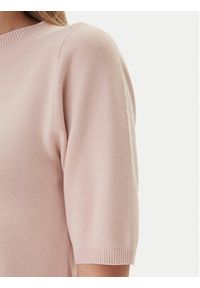 Kontatto Sweter 3M0804C Różowy Regular Fit. Kolor: różowy. Materiał: syntetyk #3