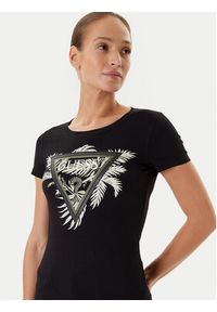 Guess T-Shirt W5YI13 J1314 Czarny Regular Fit. Kolor: czarny. Materiał: bawełna #3