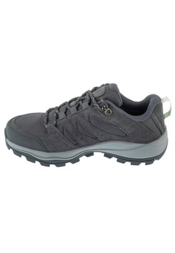 columbia - Columbia Trekkingi Redmond IV Low Waterproof 2128741 Szary. Kolor: szary. Materiał: zamsz, skóra