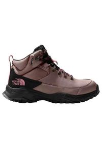 Buty do chodzenia damskie The North Face Storm Strike Iii WP. Kolor: brązowy. Materiał: materiał, syntetyk, tkanina. Szerokość cholewki: normalna. Sport: turystyka piesza