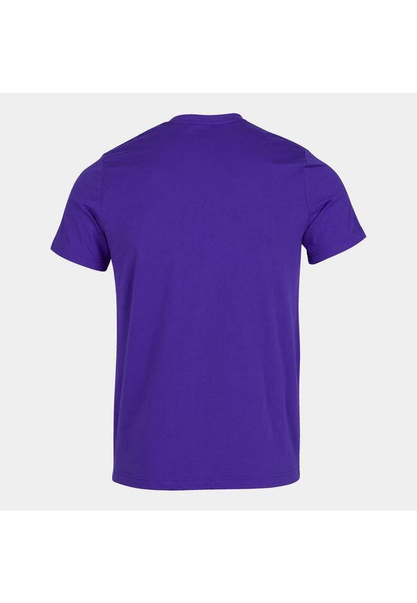 Joma Desert T -Shirt Purple L - Oddychający i lekki. Kolor: fioletowy. Materiał: bawełna