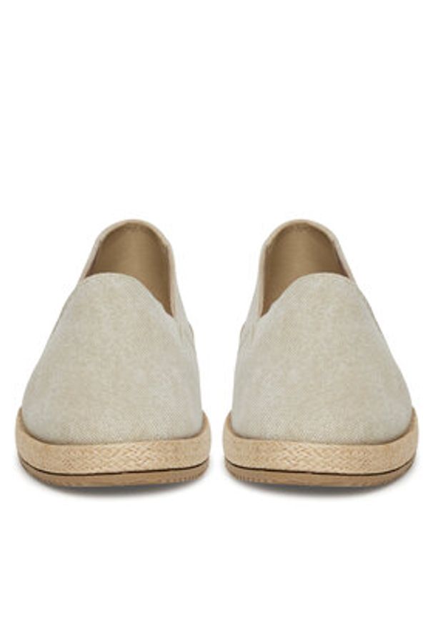 Lanetti Espadryle MF1594-1 Beżowy. Kolor: beżowy. Materiał: materiał