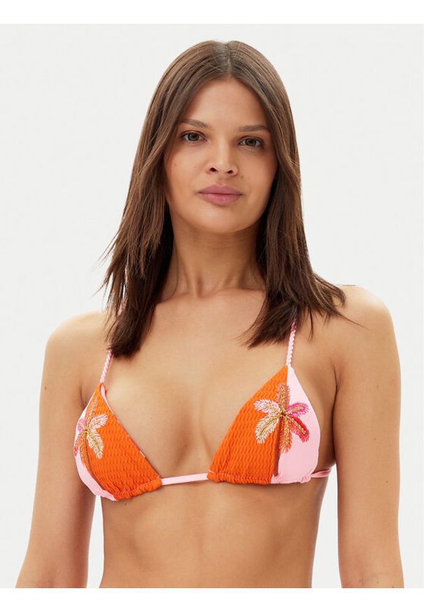 Maaji Góra od bikini Dunes Everly PT3745STR001 Pomarańczowy. Kolor: pomarańczowy. Materiał: syntetyk