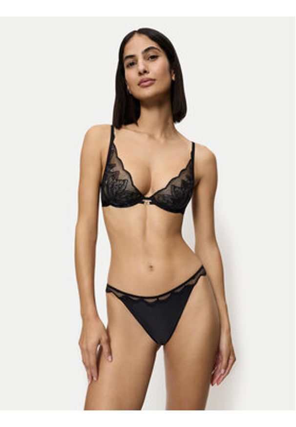 Triumph Figi brazylijskie Crazy Stupid Love 10222368 Czarny. Kolor: czarny. Materiał: syntetyk