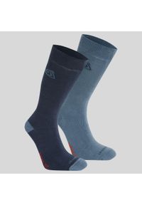 CRAGHOPPERS - Skarpety turystyczne Craghoppers NosiLife Travel Twin Pack Socks. Kolor: niebieski