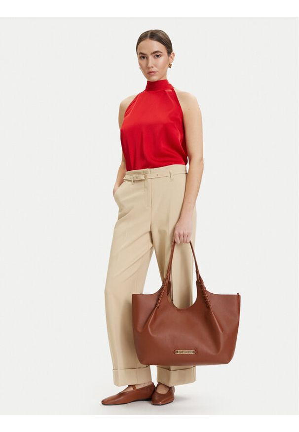 Love Moschino - LOVE MOSCHINO Torebka JC4297PP0OKL0300 Beżowy. Kolor: beżowy. Materiał: skórzane