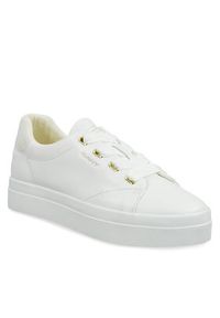 GANT - Gant Sneakersy 32531169 Biały. Kolor: biały. Materiał: skóra #6
