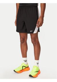 Reebok Szorty sportowe Błażej RK25879CCM Czarny Regular Fit. Kolor: czarny. Styl: sportowy #1