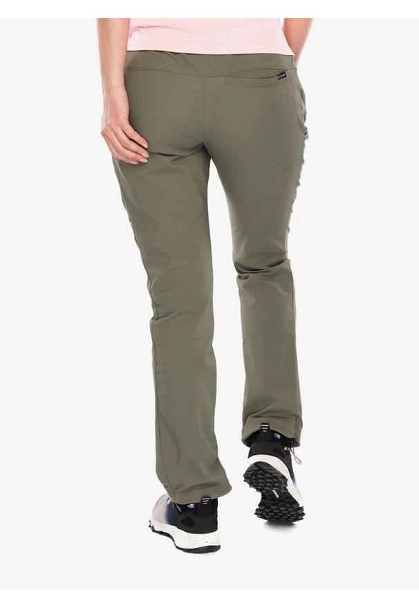 columbia - Spodnie turystyczne damskie Columbia Leslie Falls Pull-On Pant. Kolor: zielony. Sezon: lato. Sport: turystyka piesza