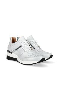 Arturo Vicci - Sneakersy srebrne. Okazja: na co dzień. Kolor: srebrny. Materiał: guma, skóra #2