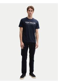 Tom Tailor T-Shirt 1045940 Granatowy Regular Fit. Kolor: niebieski. Materiał: bawełna #5