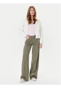 Guess Kurtka przejściowa V5YL03 WHEB2 Écru Regular Fit. Materiał: syntetyk