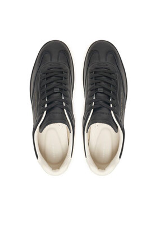 TOMMY HILFIGER - Tommy Hilfiger Sneakersy Lo Lux Lth FM0FM05815 Czarny. Kolor: czarny. Materiał: skóra