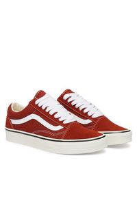 Vans Tenisówki Old Skool VN000D7ZGWR1 Czerwony. Kolor: czerwony. Materiał: materiał #3