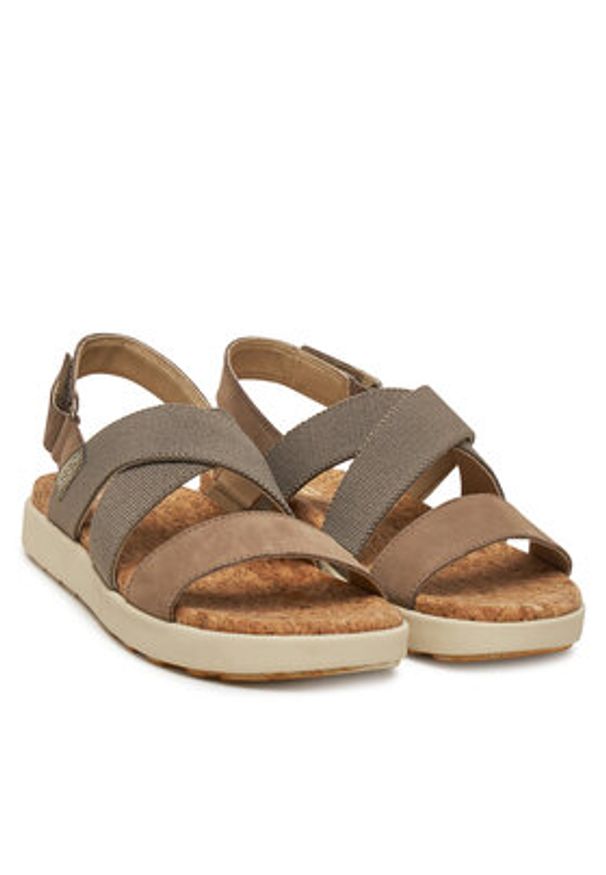 keen - Keen Sandały Elle Criss Cross 1028630 Szary. Kolor: szary. Materiał: skóra, nubuk
