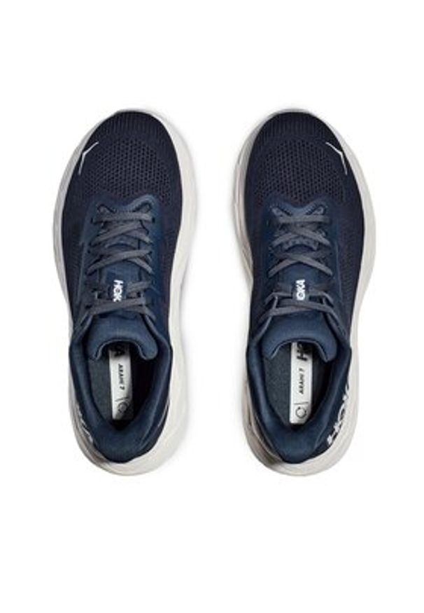 HOKA - Hoka Buty do biegania Arahi 7 1147850 Granatowy. Kolor: niebieski. Materiał: mesh, materiał
