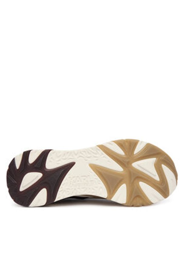 Karl Lagerfeld - KARL LAGERFELD Sneakersy Blaze KL52428 Brązowy. Kolor: brązowy. Materiał: materiał