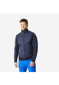 quechua - Polar turystyczny męski Quechua MH900 mountain. Kolor: niebieski. Materiał: polar. Sport: turystyka piesza #1