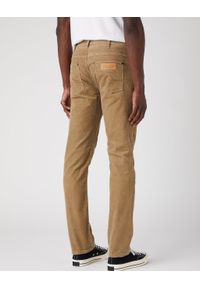 Wrangler - WRANGLER GREENSBORO MĘSKIE SPODNIE SZTRUKSOWE SZTRUKSY SZTRUKS LEAD GREY W15QLMM24. Materiał: sztruks #3