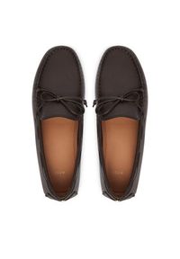 BOSS Mokasyny Roxanne 50548639 Brązowy. Kolor: brązowy. Materiał: skóra #4