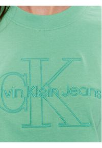 Calvin Klein Jeans T-Shirt J20J221048 Zielony Relaxed Fit. Kolor: zielony. Materiał: bawełna #5