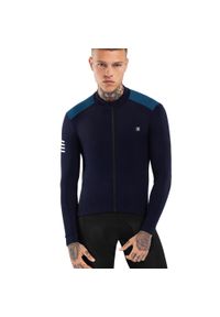 SIROKO - Koszulka rowerowa termoaktywna męska M4 Cubilla. Kolor: niebieski. Materiał: tkanina. Sport: kolarstwo