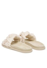 Inuikii Klapki Fjord Flower 1004.003.0122 Kremowy. Kolor: kremowy. Materiał: materiał #2