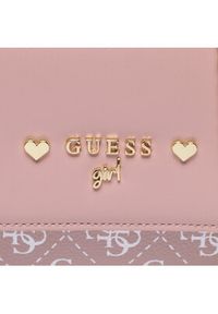 Guess Torebka Crossbody Flap Bag J3GZ17 WFEN0 Różowy. Kolor: różowy. Materiał: skórzane