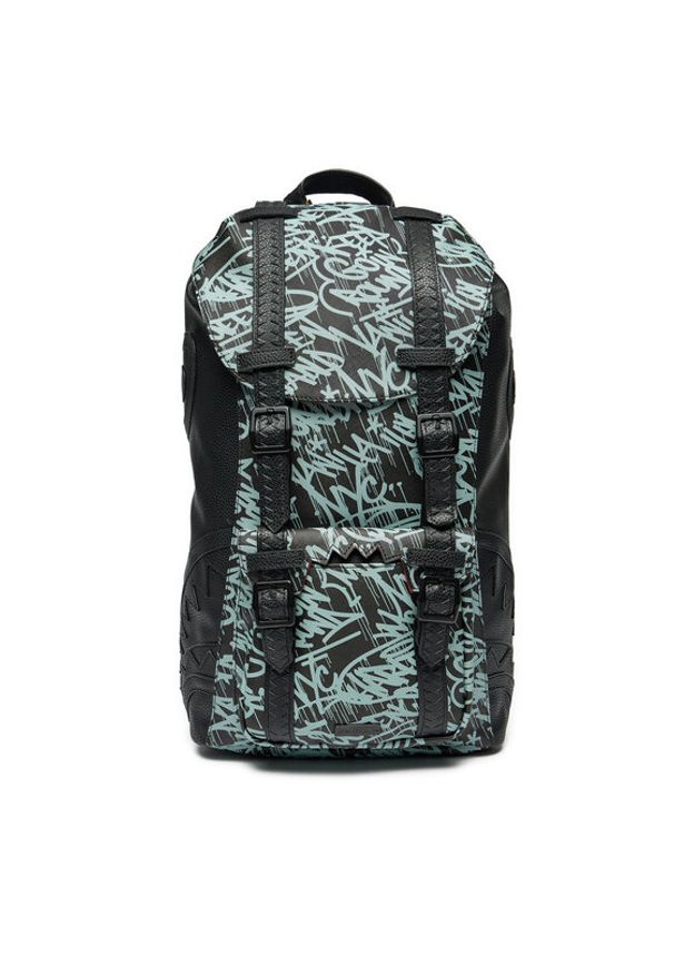 SPRAYGROUND Plecak 910B6492NSZ Czarny. Kolor: czarny. Materiał: skóra