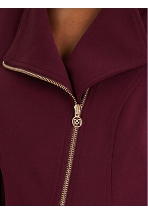 Rinascimento Marynarka CFC0125220003 Bordowy Slim Fit. Kolor: czerwony. Materiał: syntetyk