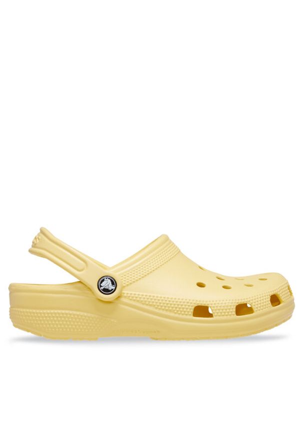 Crocs Klapki Classic Clog 10001 Pomarańczowy. Kolor: żółty
