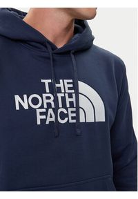 The North Face Bluza Drew Peak NF0A89EM Granatowy Regular Fit. Kolor: niebieski. Materiał: bawełna #5