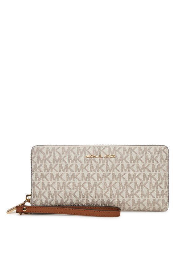 MICHAEL Michael Kors Portfel 32F1GJ6E7B Écru. Kolor: kremowy. Materiał: skóra