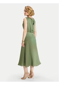 Swing Sukienka koktajlowa 5AK04900 Zielony Regular Fit. Kolor: zielony. Materiał: syntetyk. Styl: wizytowy #3
